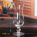 Haonai desiged beautiful colored juice glass goblet